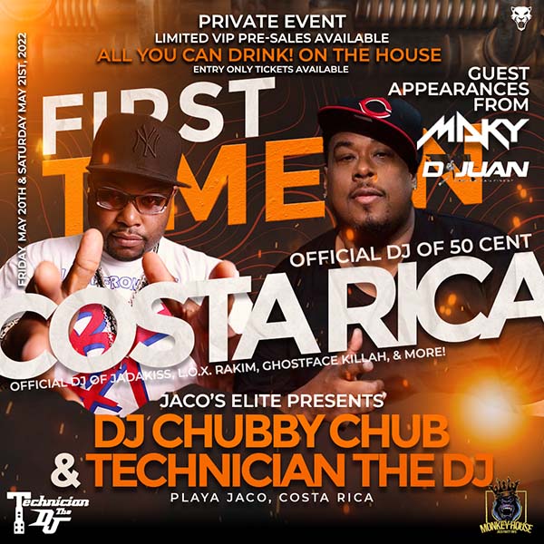 DJ Chubby Cub & Technician The DJ (May 20th, 21st, 2022)
